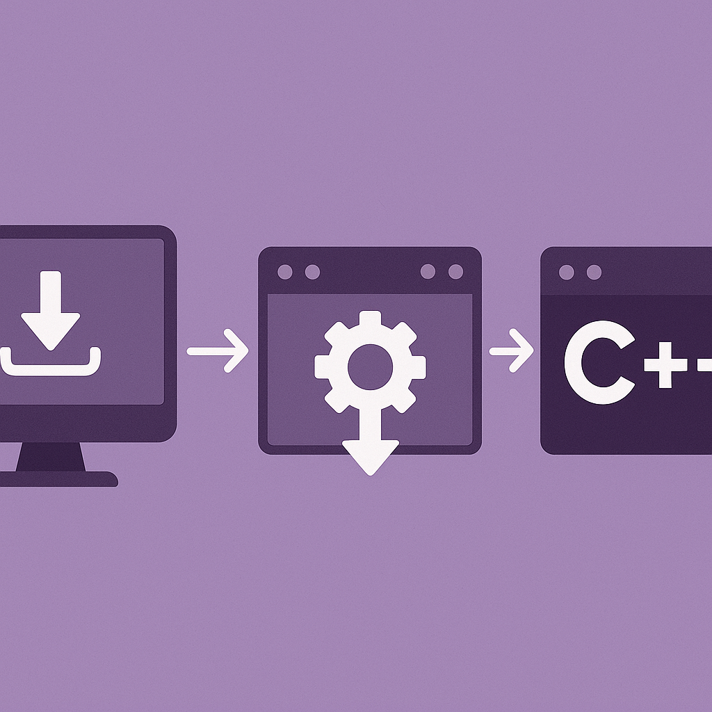 Illustration: C++ beginner tutorial mit setup code beispielen und Einsteiger tipps für software und sowas